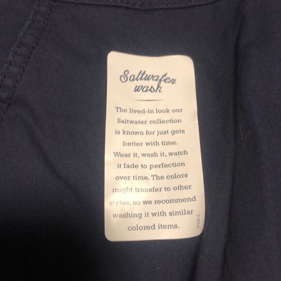 Izod Cargo Shorts Mens 54 Navy - Picture 3 of 4